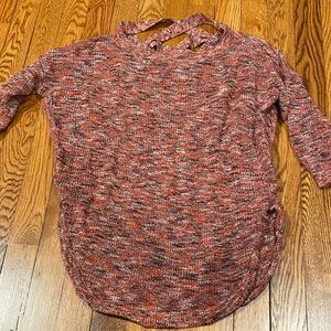 Express Red and Black Sweater